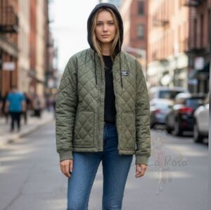 Vans Boom Boom 66 Quilted Hoodie Jacket- NWT - XS